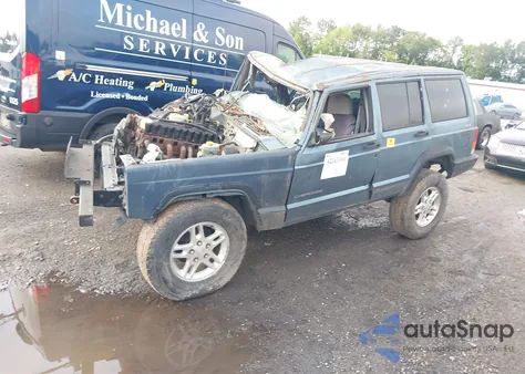 1997 Jeep Cherokee Se z USA, uszkodzony, nr VIN 1J4FJ28S4VL547975